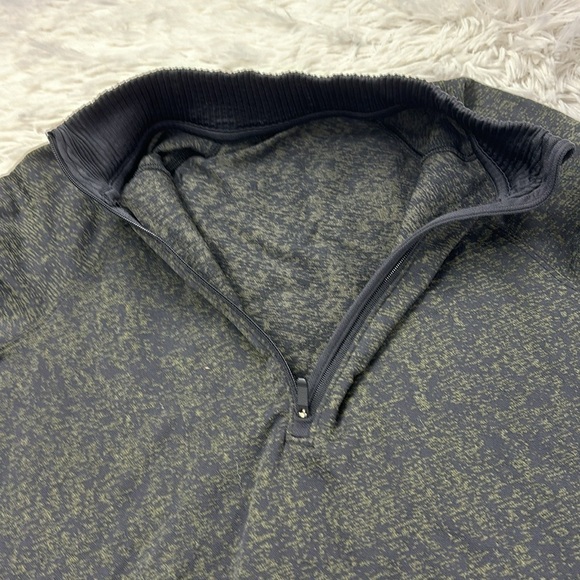 Lululemon Rest Less 1/2 Zip Black / Armory - Picture 5 of 6